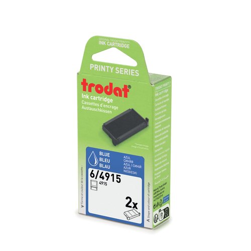 Trodat Sello 2mk Azul 6 4915 Sb