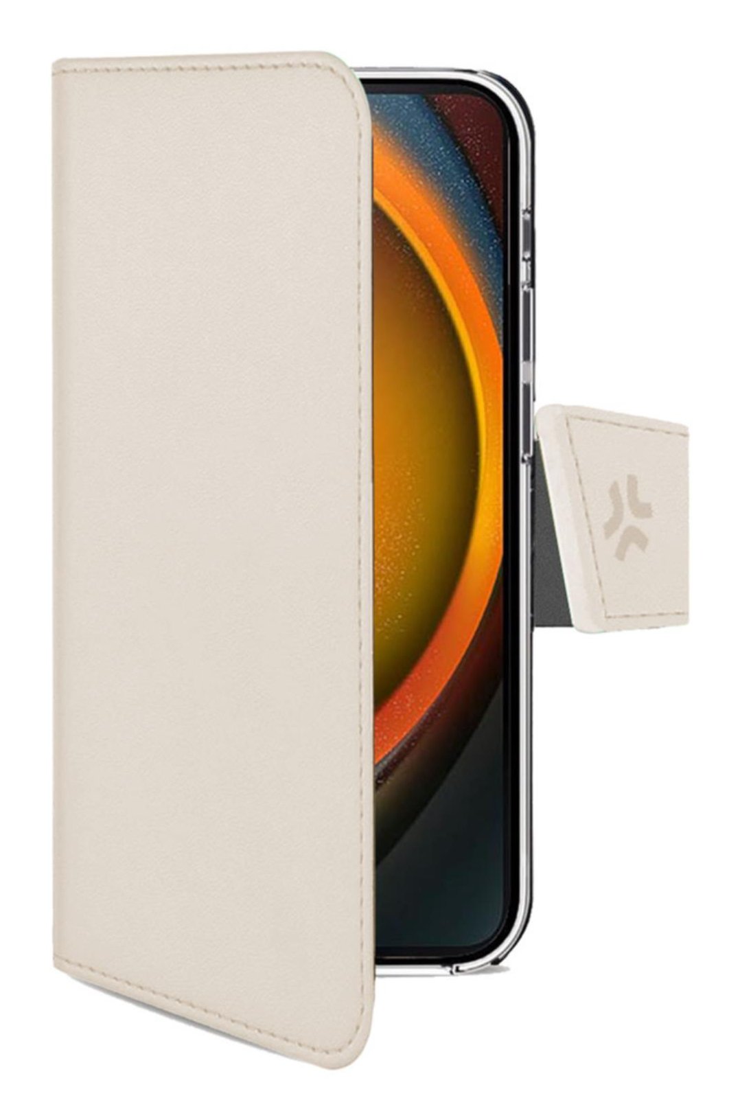 EAN 8021735223214 - Celly WALLY funda para teléfono móvil 16,5 cm (6.5") Funda cartera Arena imagen 1