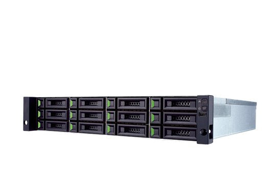 Qsan Technology Xcubesan Xs1212d Servidor De Almacenamiento Bastidor (2u) Ethernet Negro