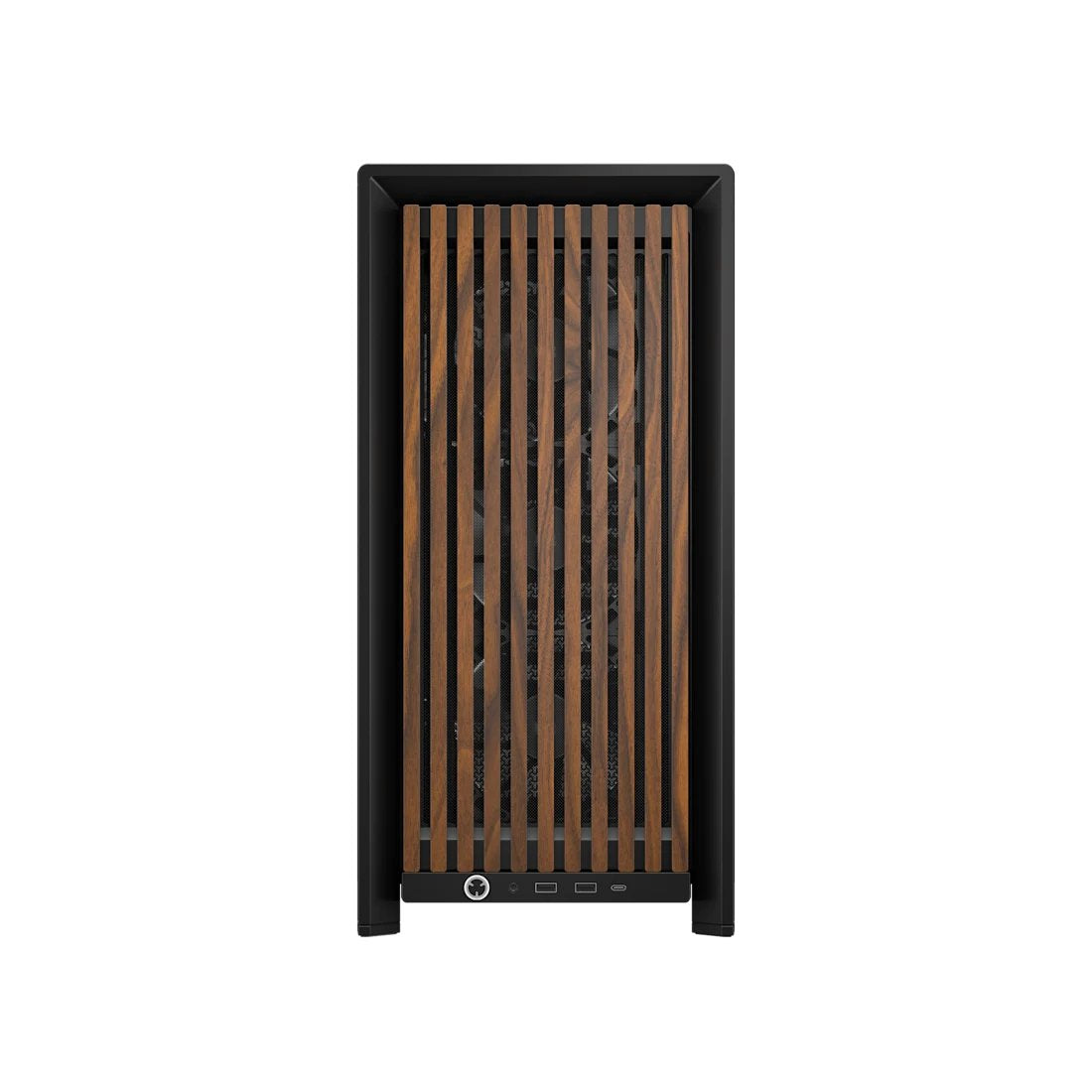 Caja Pc Corsair Frame 4000d Rs Wood Mid-Tower Black/Walnut Cc-9011340-Ww