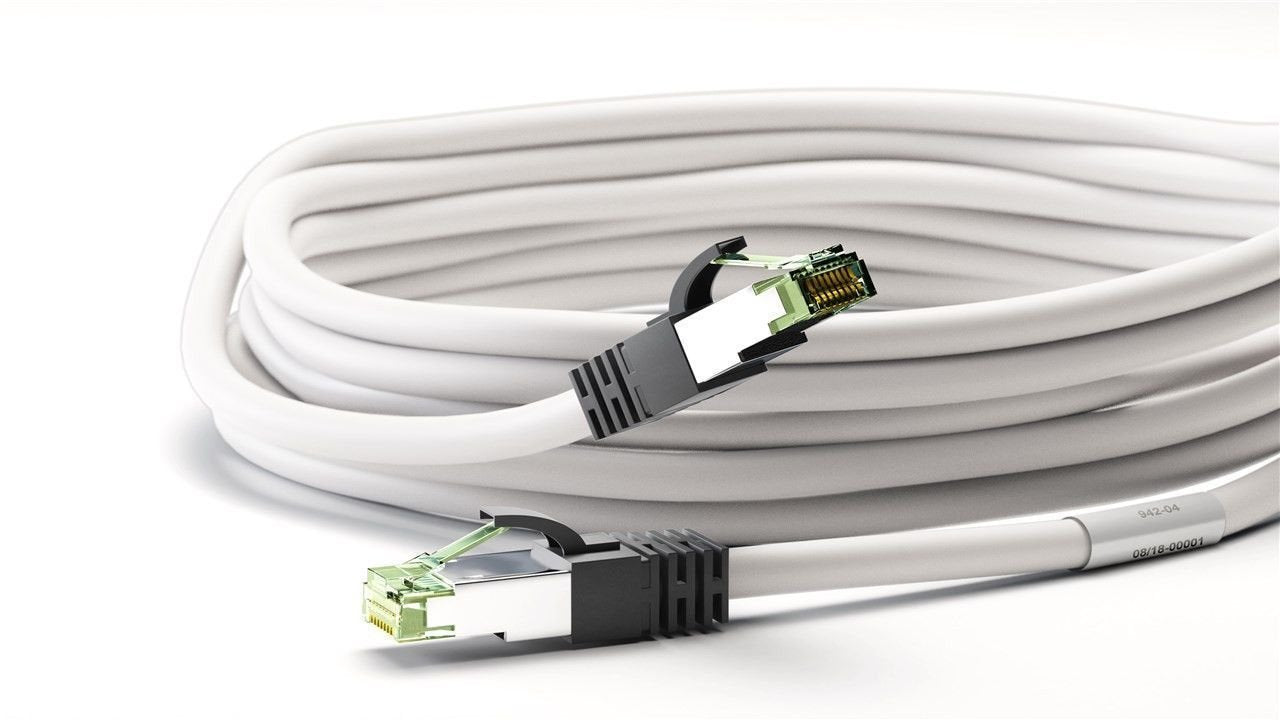 Goobay Cable De Red Cat8.1 S/Ftp (Pimf) Blanco , 25cm
