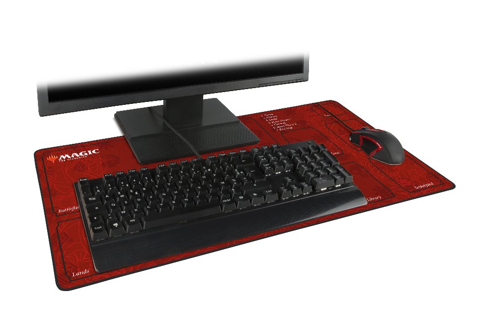 Alfombrilla Gaming Konix Magic The Gathering Battlefields Xxl 700x350 Rubber Base