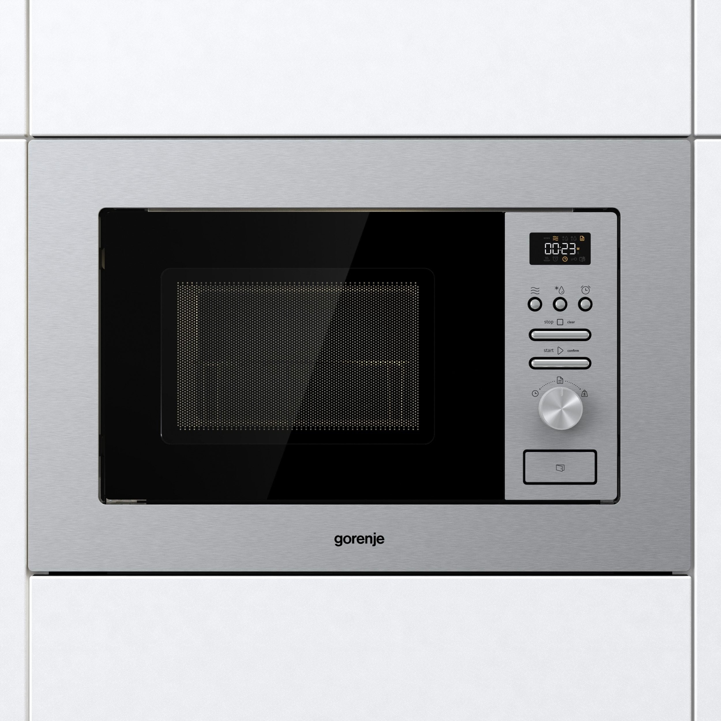 EAN 3838782498299 - Gorenje BMI201AG1X Acero inoxidable Microondas combinado Integrado 20 L 800 W imagen 6