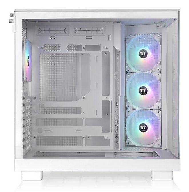 Thermaltake View 380 Xl Tg Argb (Blanco, Tempered Glass X 2) Ca-11e-00m6wn-00