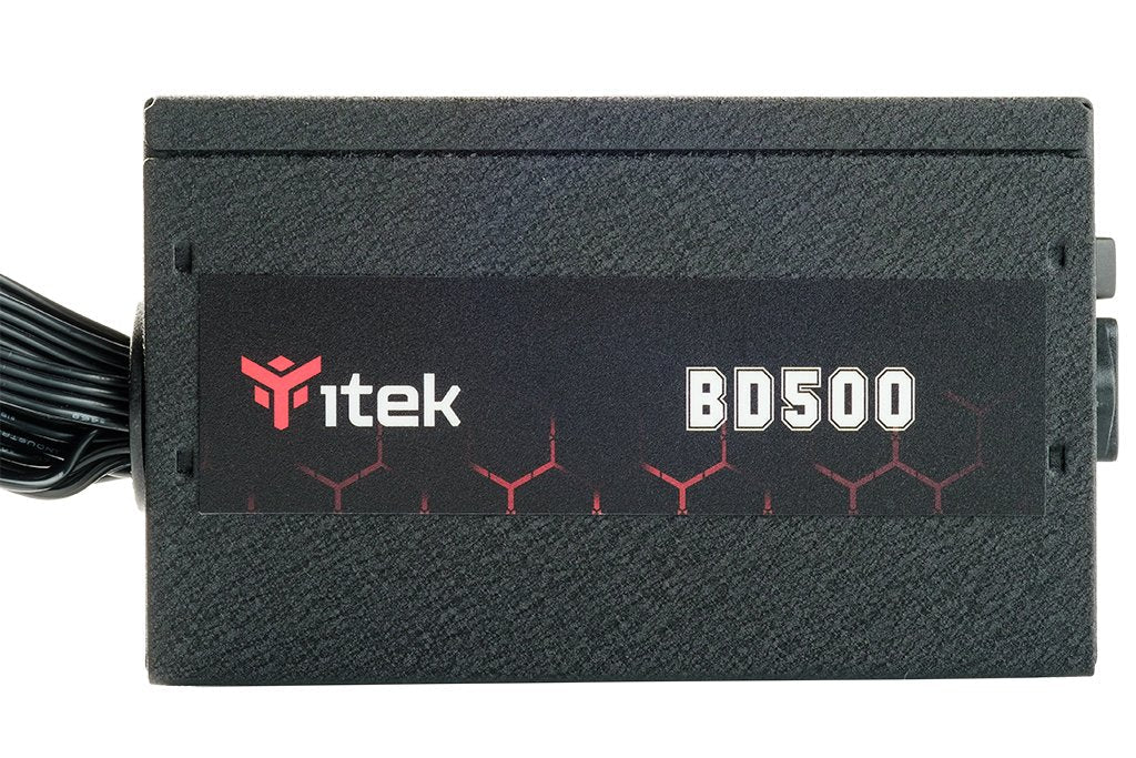 Fuente De Alimentación Itek Bd500 500 W 24-Pin Atx Atx Negro