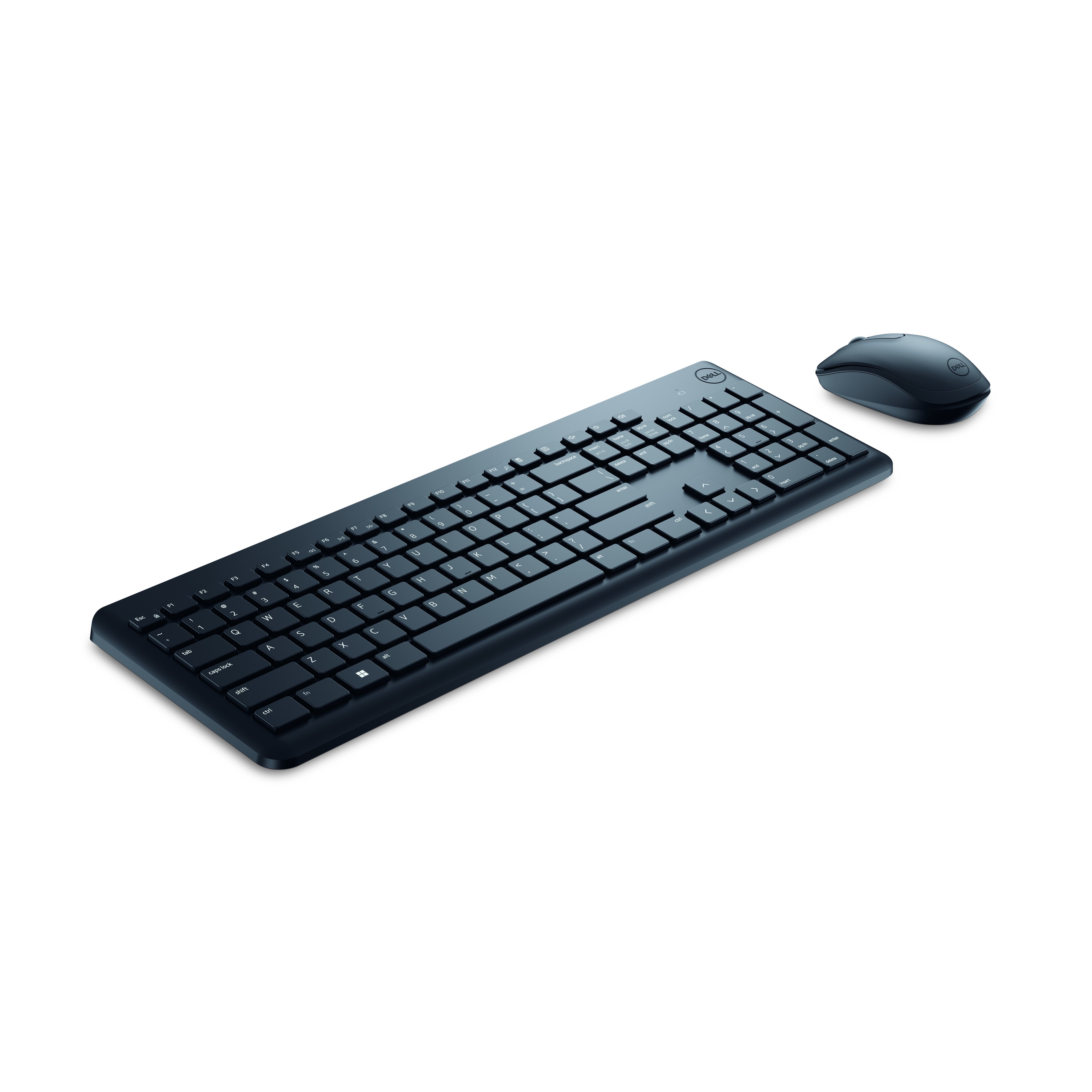Teclado Ucranio + Ratón Dell Km3322w Rf Inalámbrico Negro