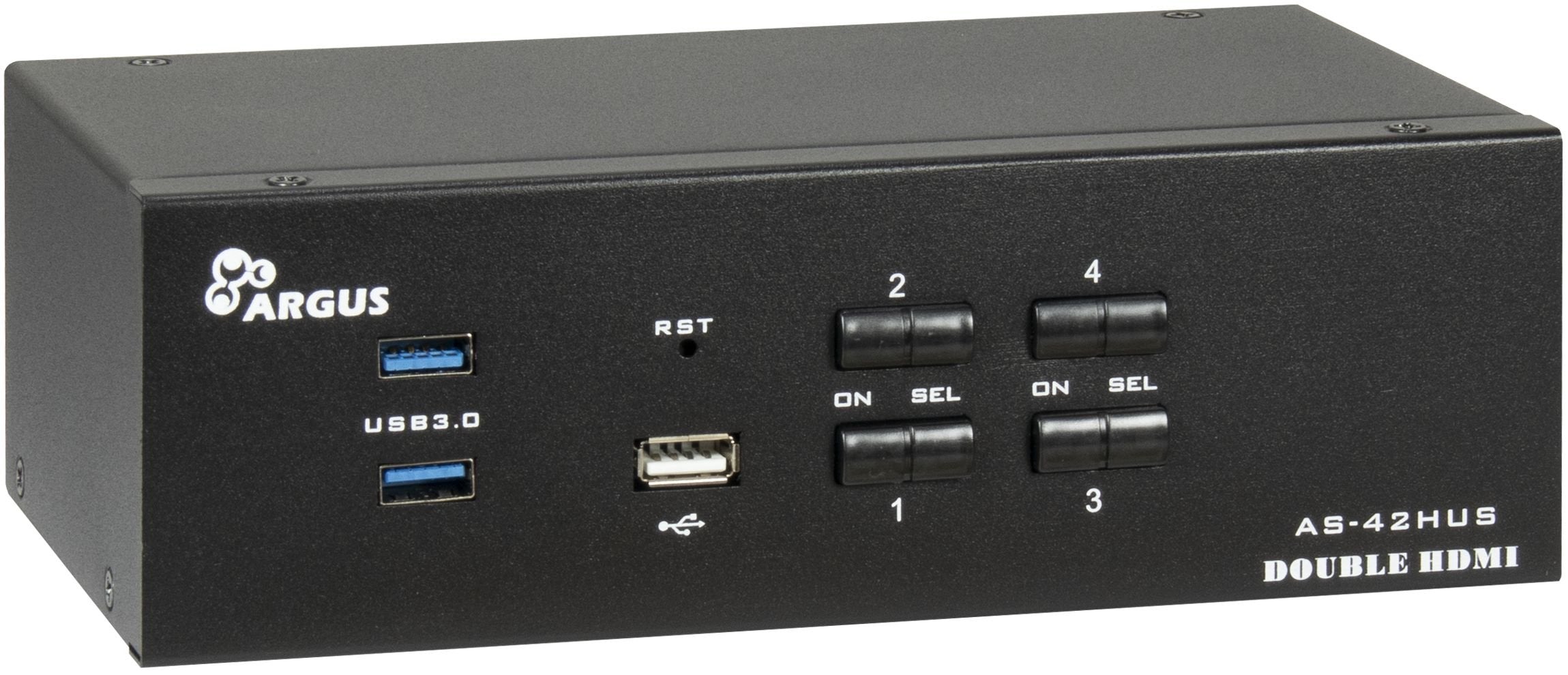 EAN 4260455649605 - Inter-Tech AS-42HUS interruptor KVM Negro imagen 1