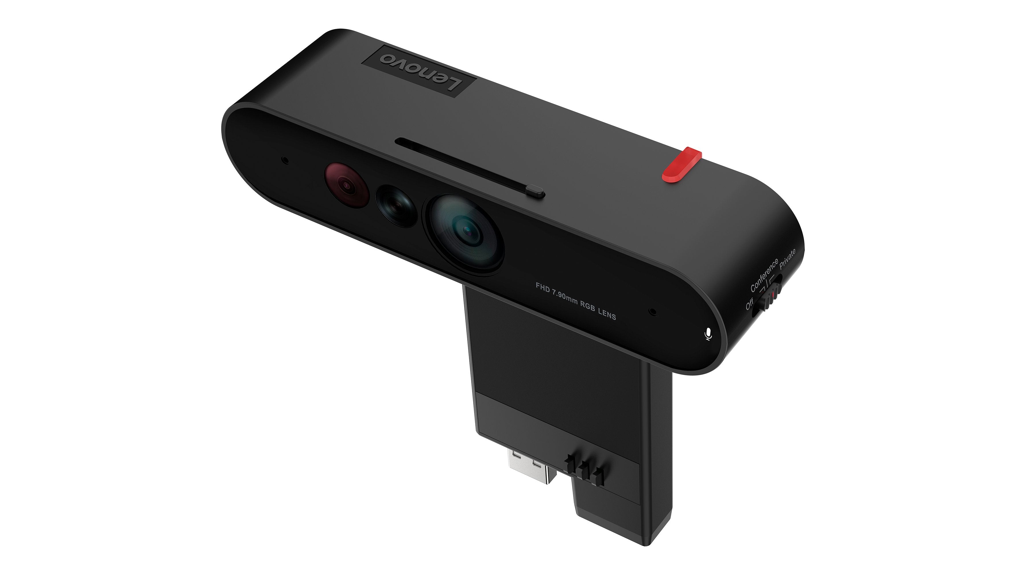 EAN 0195892079835 - Lenovo ThinkVision MC60 (S) cámara web 1920 x 1080 Pixeles USB 2.0 Negro imagen 5