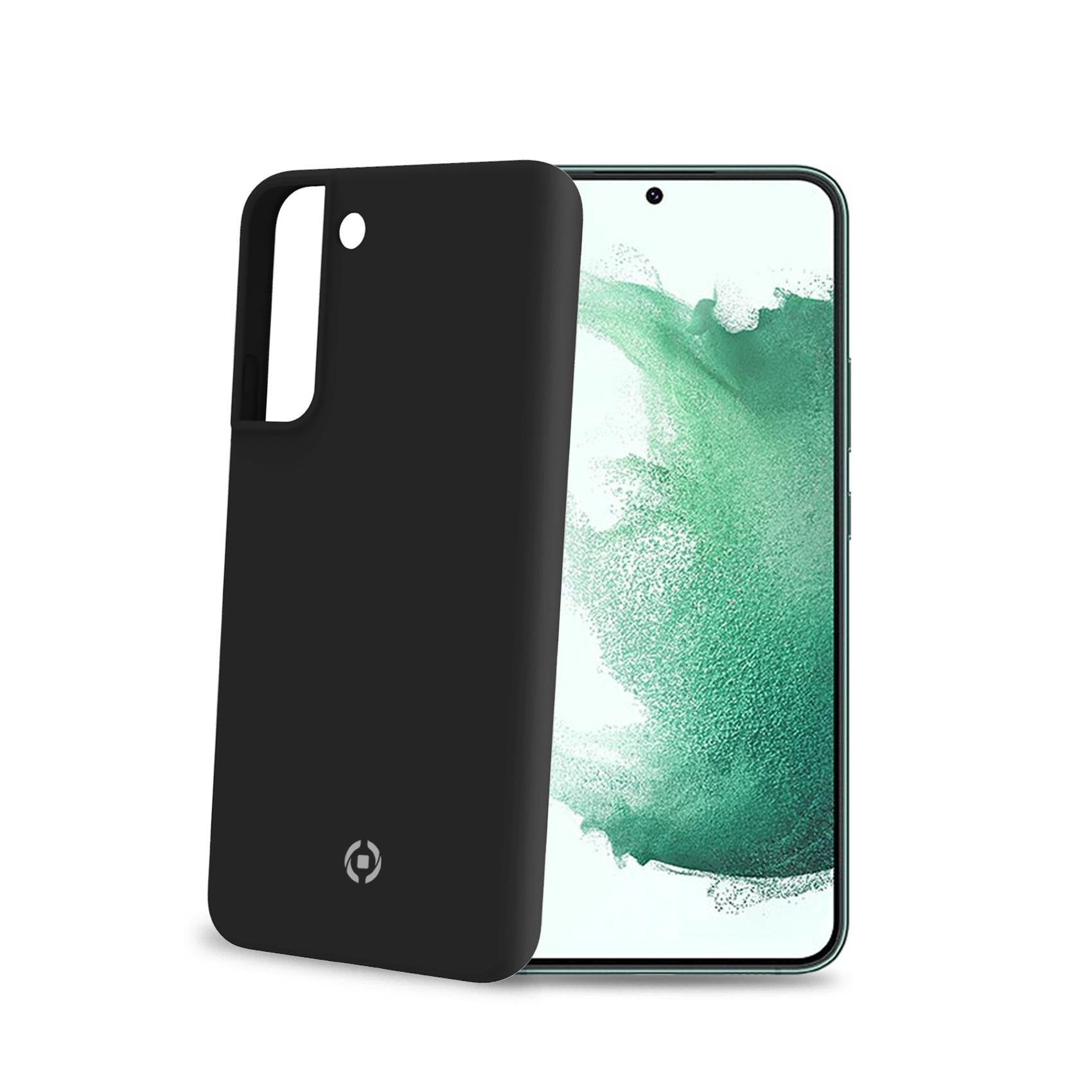 Case Celly Samsung S22+ 5g Cover Cromo Black Cromo1011bk
