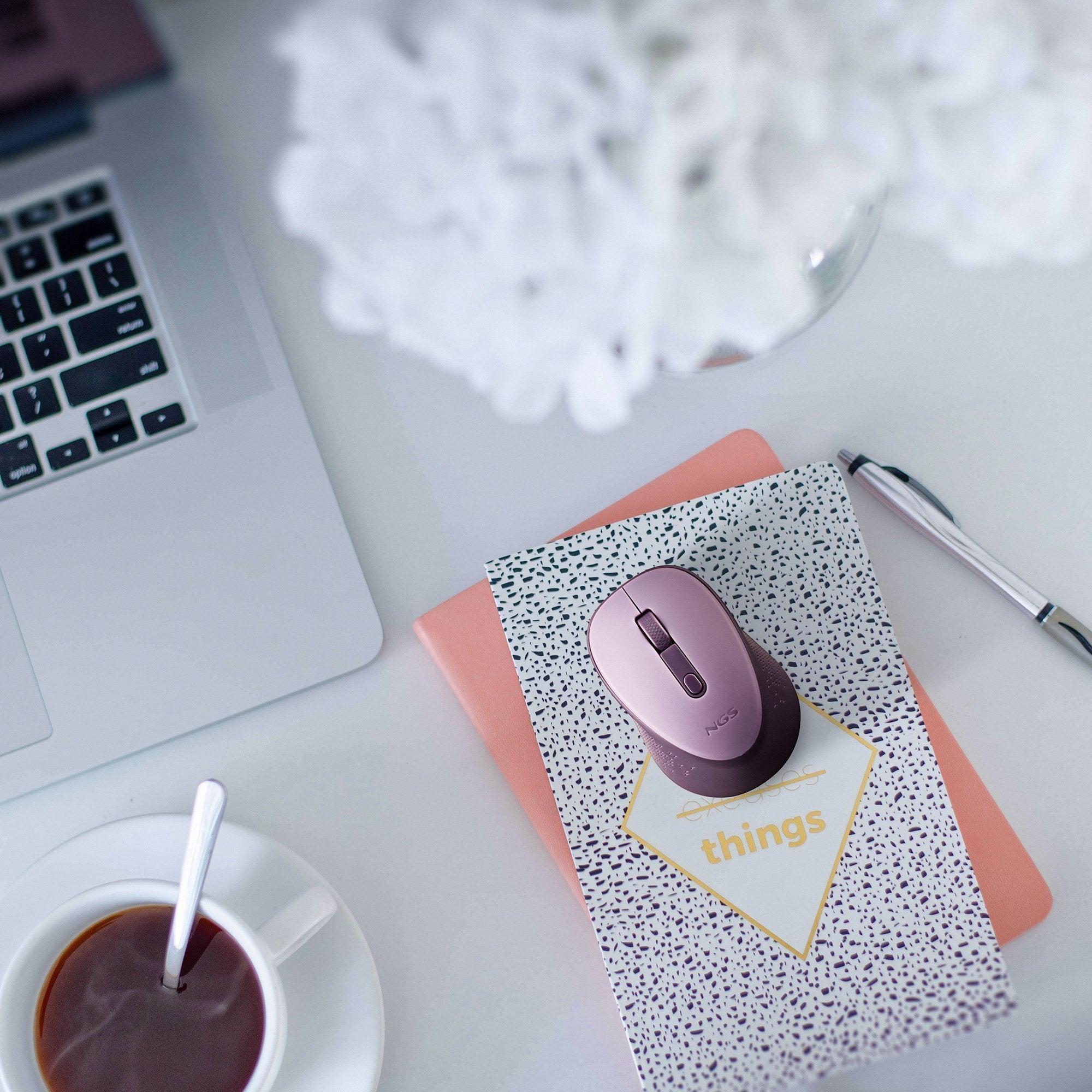 EAN 8435430623963 - NGS DEW ratón Oficina Ambidextro RF inalámbrico Óptico 1600 DPI imagen 5