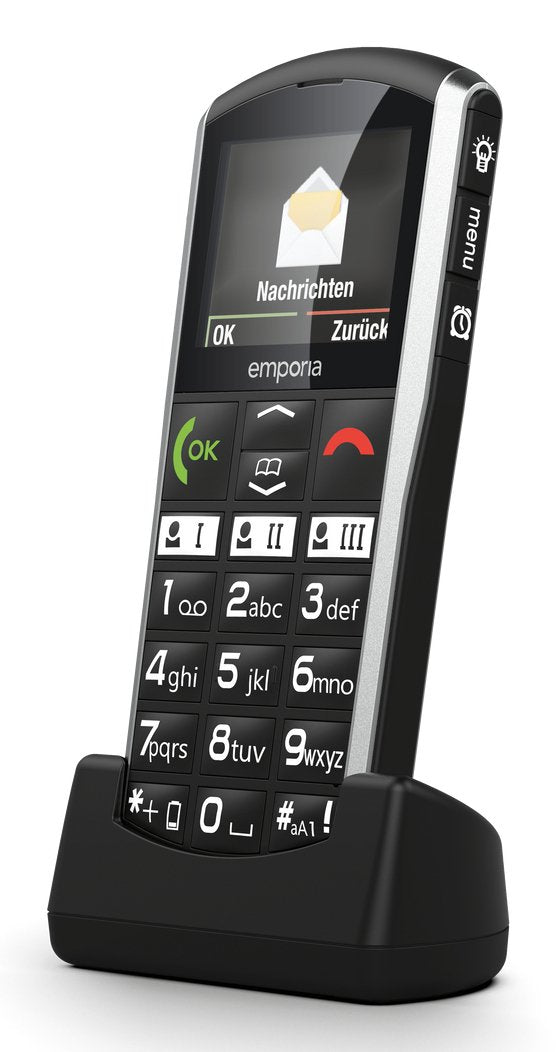 Emporia Emporiasimplicity (V27), Lte/4g, (V4), Móvil Con Teclas Grandes, Negro