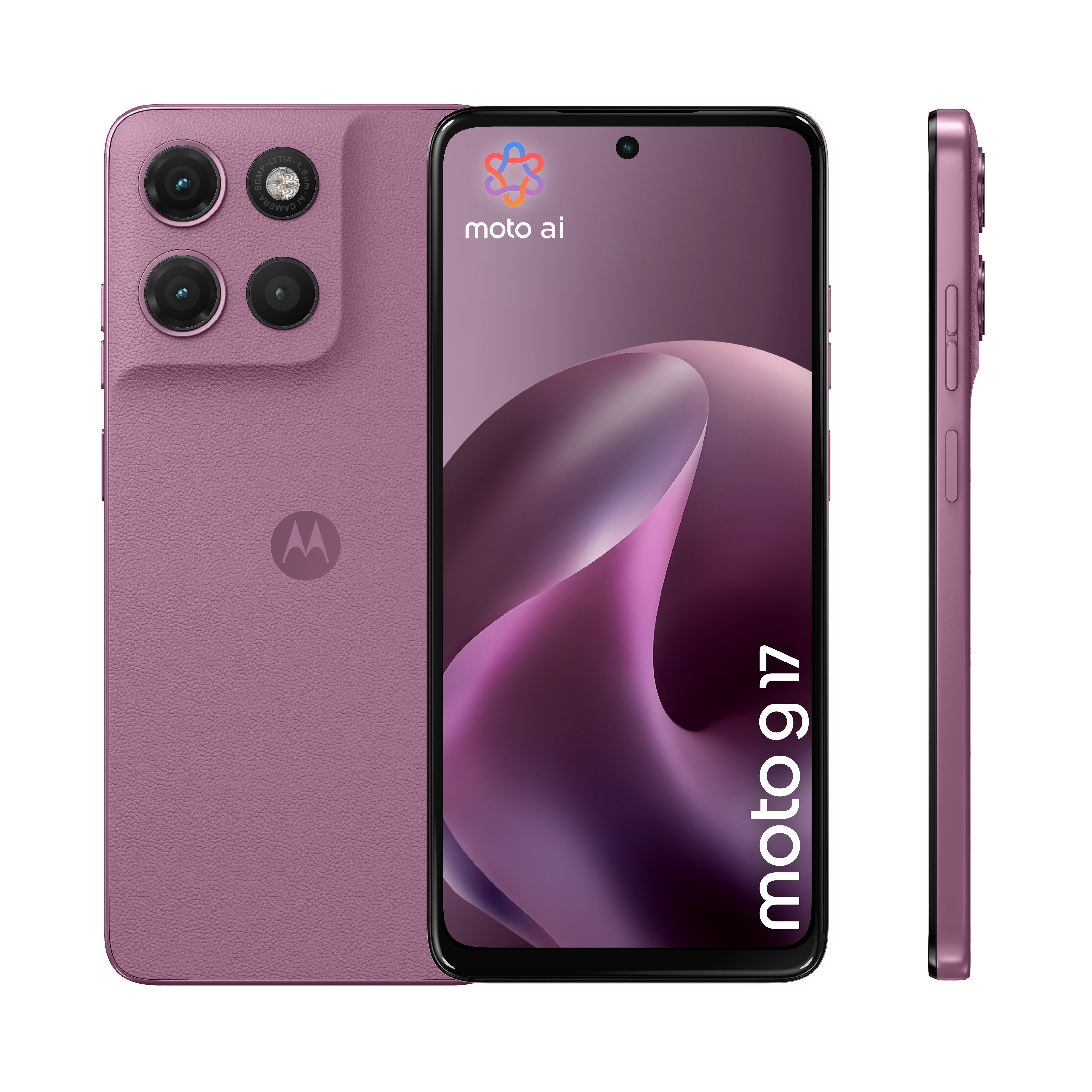 EAN 0840493624440 - Motorola moto g17 17,1 cm (6.72") SIM doble Android 15 USB Tipo C 4 GB 256 GB 5200 mAh Rosa imagen 2