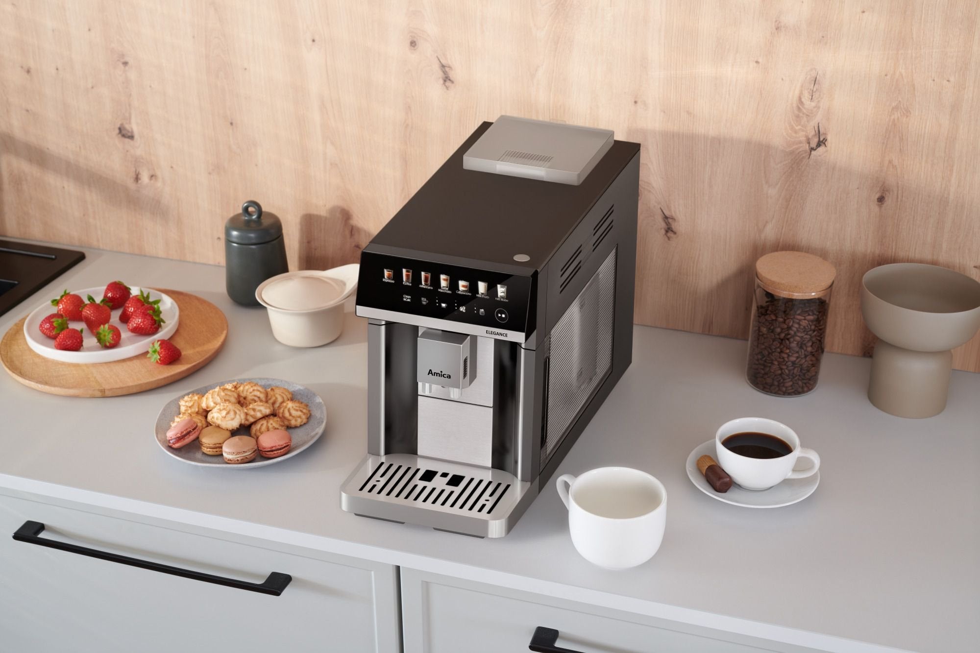 EAN 5906006954376 - Amica CM 7011 Elegance Totalmente automática Máquina espresso 1,8 L imagen 30