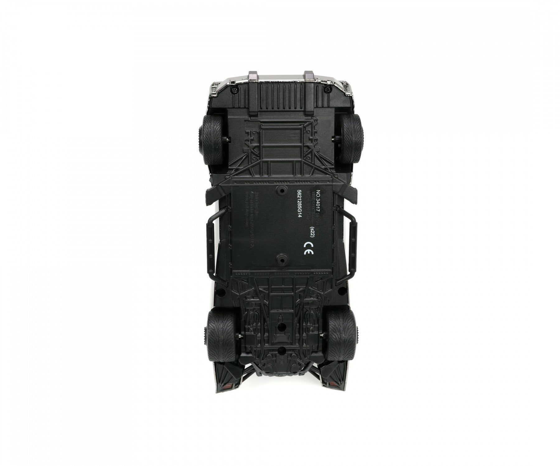 Vehiculo Batmobile + Figura Batman Metal Batman Dc Comics 1:24