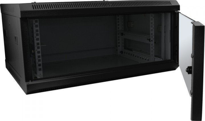 Allnet 19\"Wandgehäuse, 15he, 1-Teilig, T600mm, Negro, Smc-Serie,