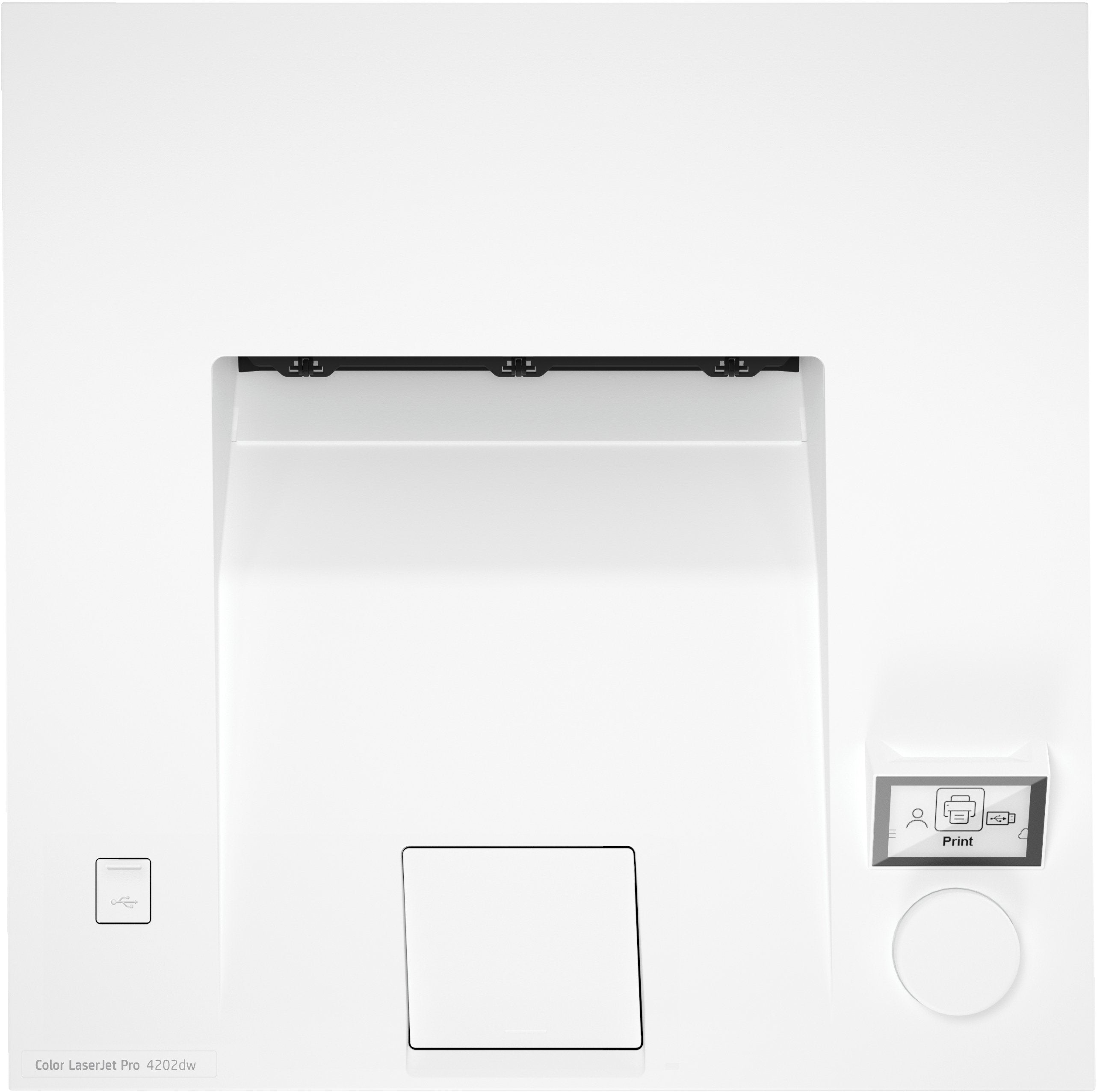 Impresora Láser Color Hp Laserjet Pro 4202dw Wifi Dúplex Blanca Y Azul