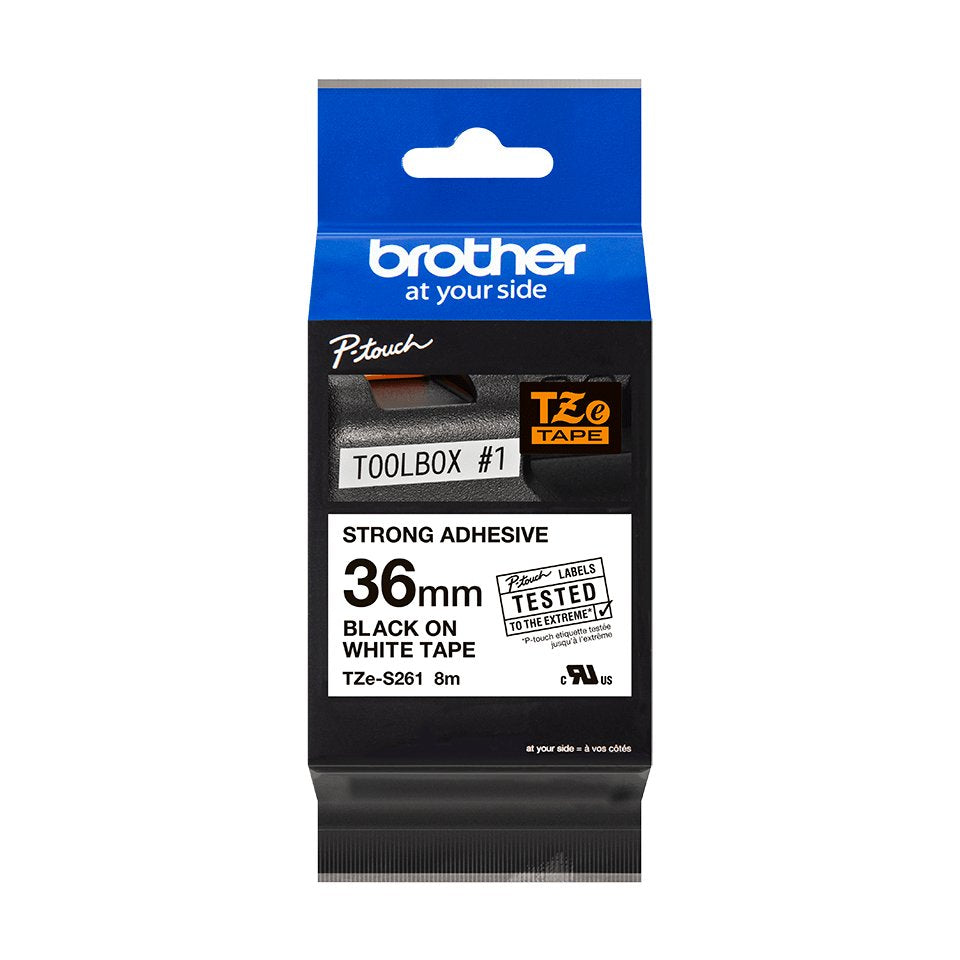 EAN 0012502626336 - Brother TZE-S261 cinta para impresora de etiquetas TZ imagen 2