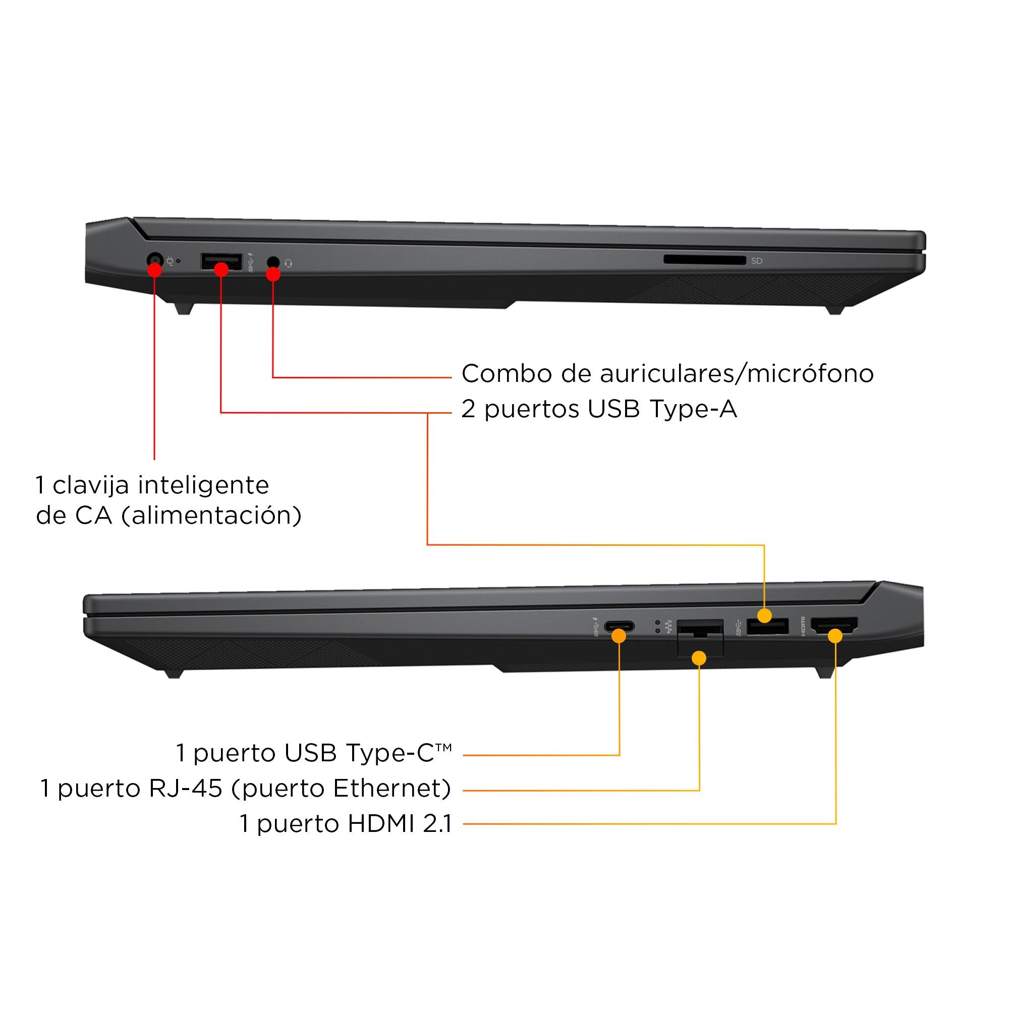 EAN 199251190131 - HP Victus Gaming Laptop 15-fa2710ns Intel® Core™ i5 i5-13420H Portátil 39,6 cm (15.6") Full HD 16 GB DDR4- imagen 6