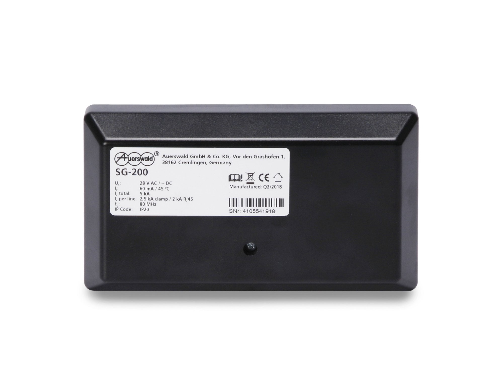 EAN 4019377900789 - Auerswald SG-200 Negro imagen 4