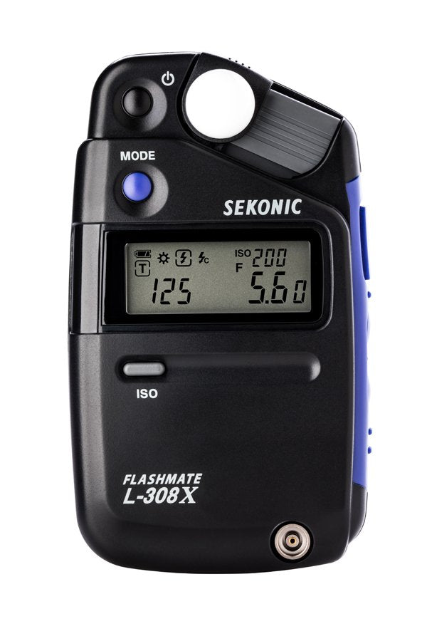 Sekonic L-308x Medidor De Luz Negro, Azul