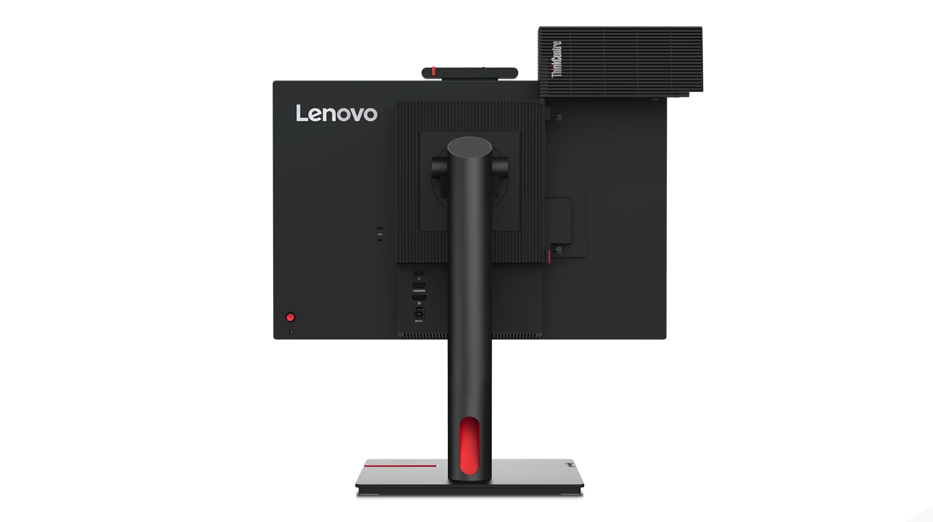 Lenovo Thinkcentre Tiny-In-One 22 Gen 5 Monitor Led 22" (21.5" Visible) Táctil 4 Ms Hdmi Displayport Altavoces Negro Azabache