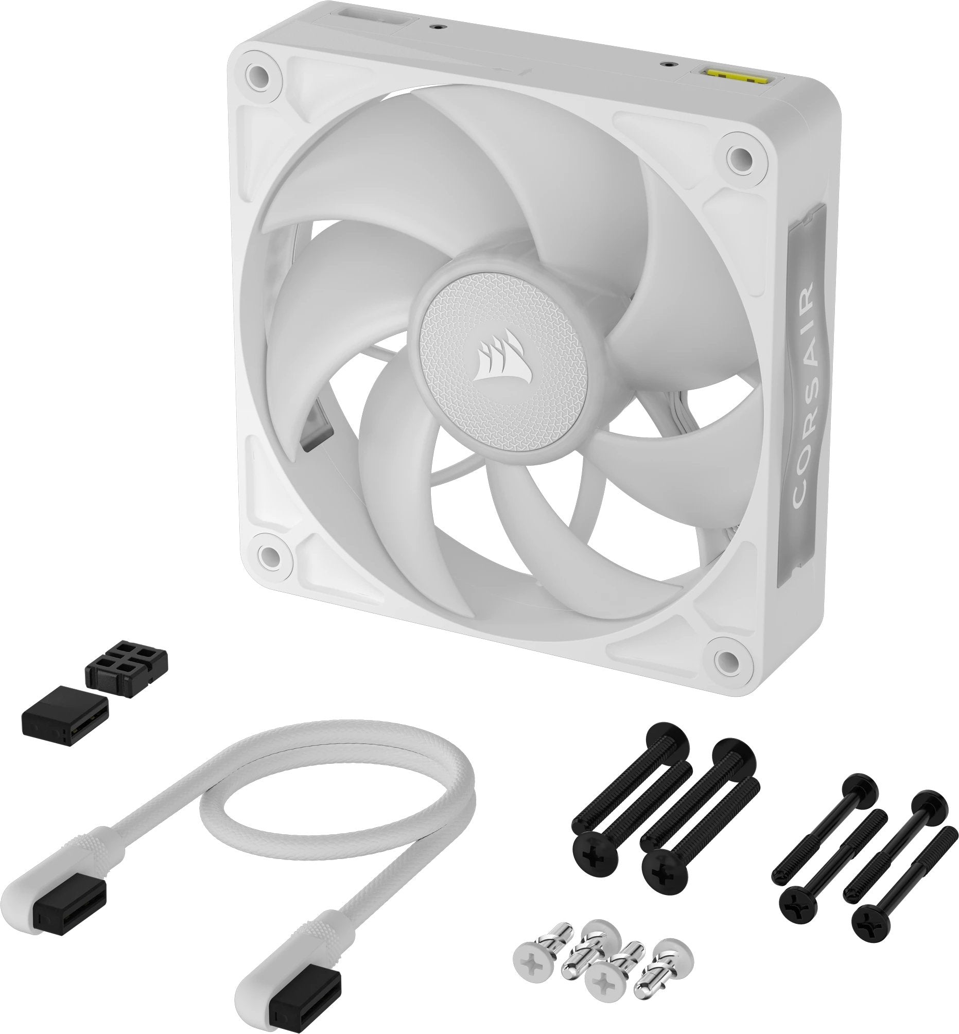EAN 0840006683001 - Corsair iCUE LINK RX120 MAX RGB Carcasa del ordenador Ventilador 12 cm Blanco 1 pieza(s) imagen 3