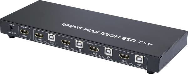 Conrad Electronic Se Speaka Professional - Kvm-/Audio-Switch - 4 X