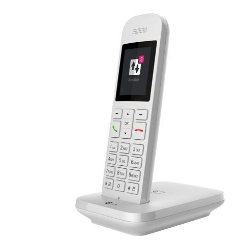 EAN 4897027122718 - Telekom Sinus 12 Teléfono analógico Identificador de llamadas Blanco imagen 1