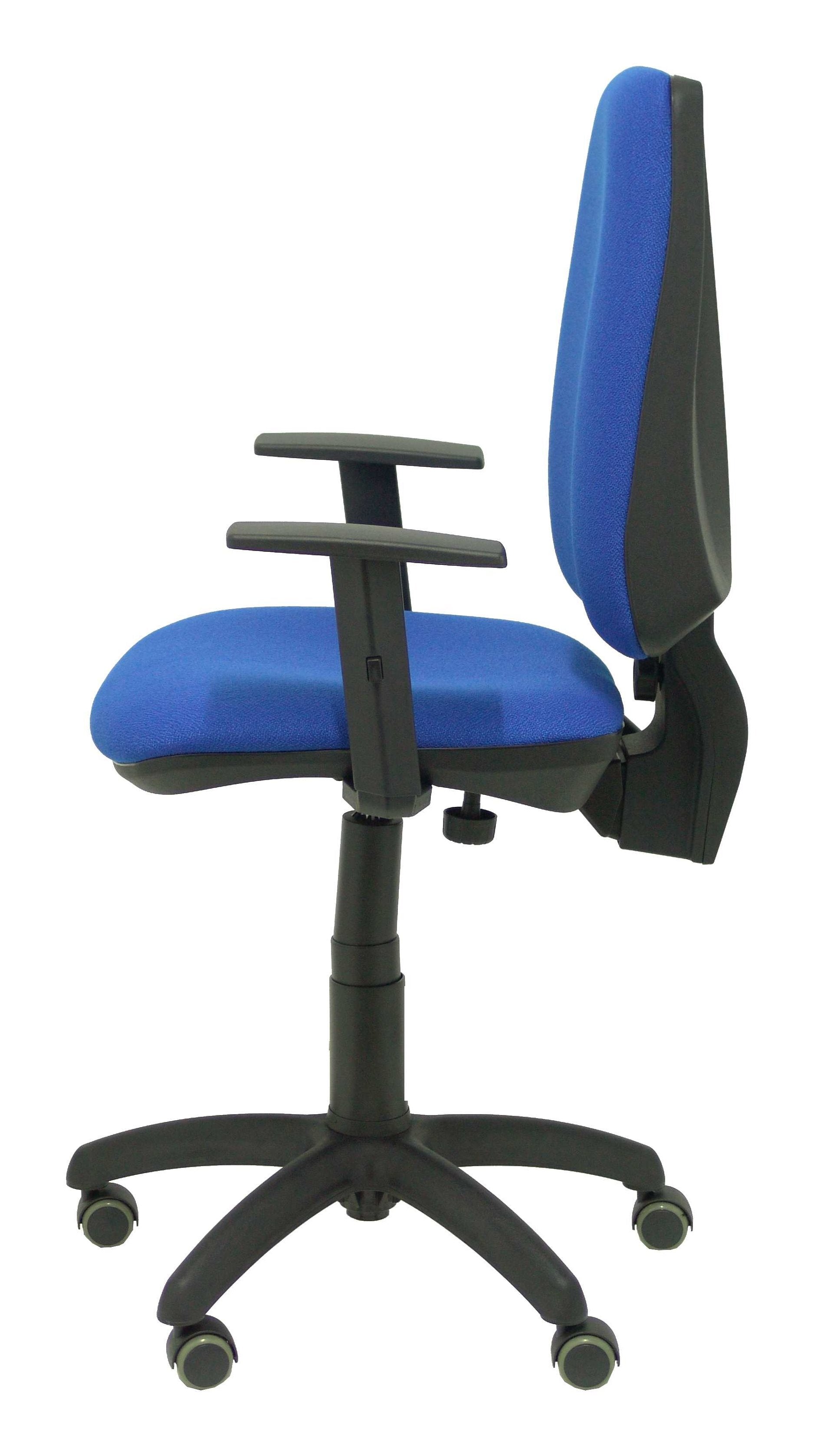 Silla Elche Cp Bali Azul Brazos Regulables Ruedas