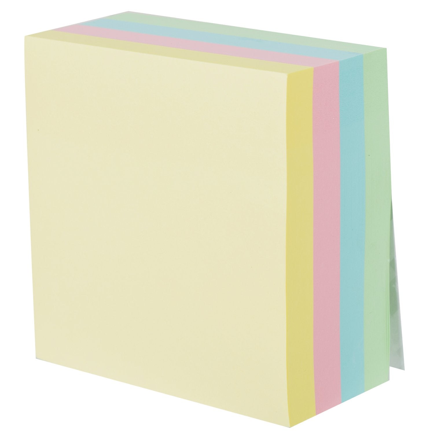 Deli Cubo Notas Adhesivas 4x100h 76x76mm Colores Surtidos Pastel