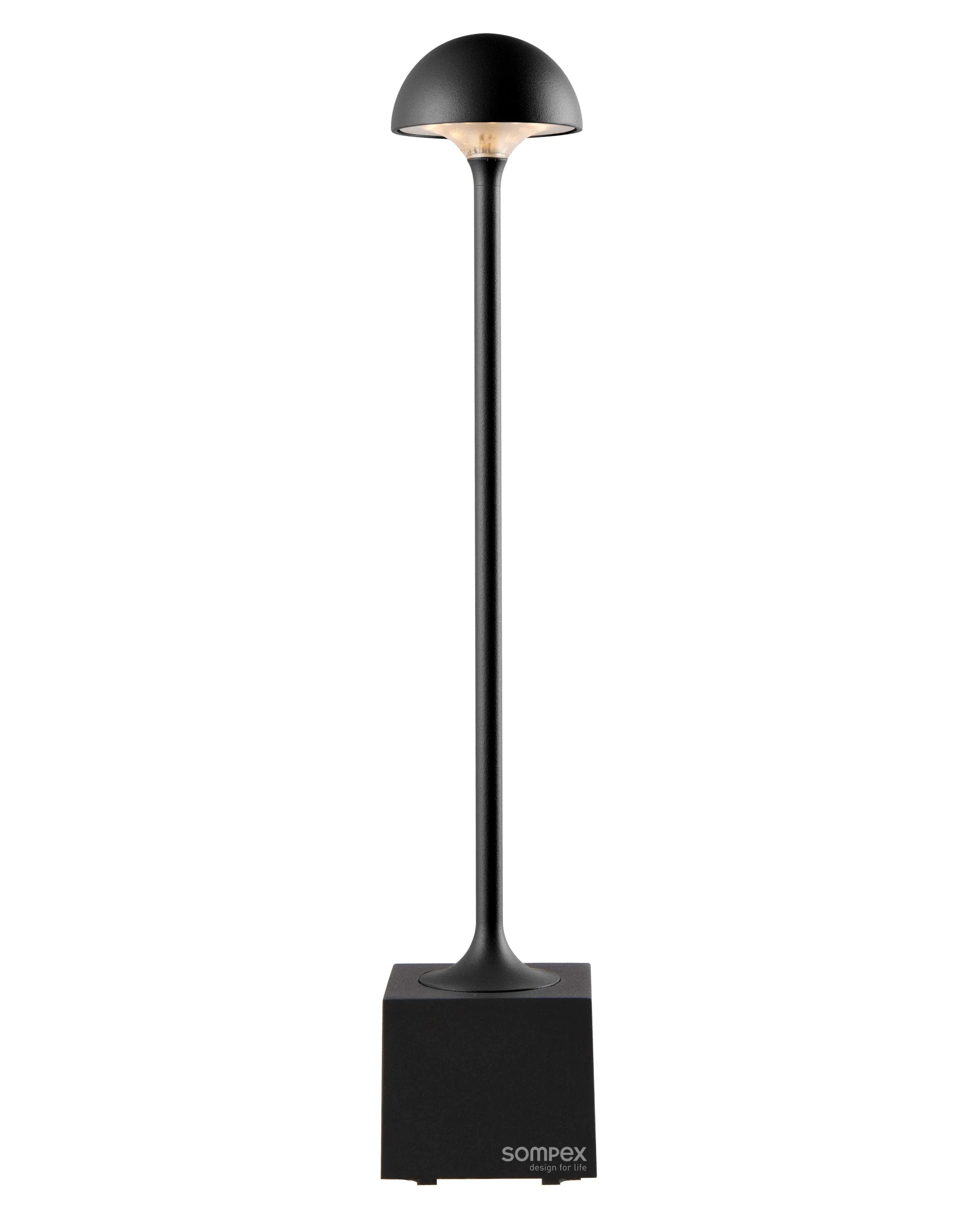 Sompex Flora Black Battery-Operated Outdoor Light