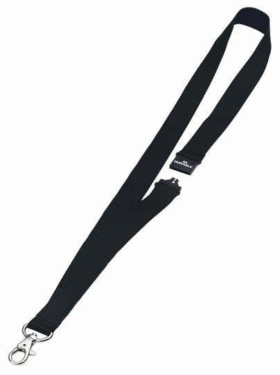 Cierre De Seguridad Con Correa Textil Duradera. 44x20mm Pack De 10 Negro