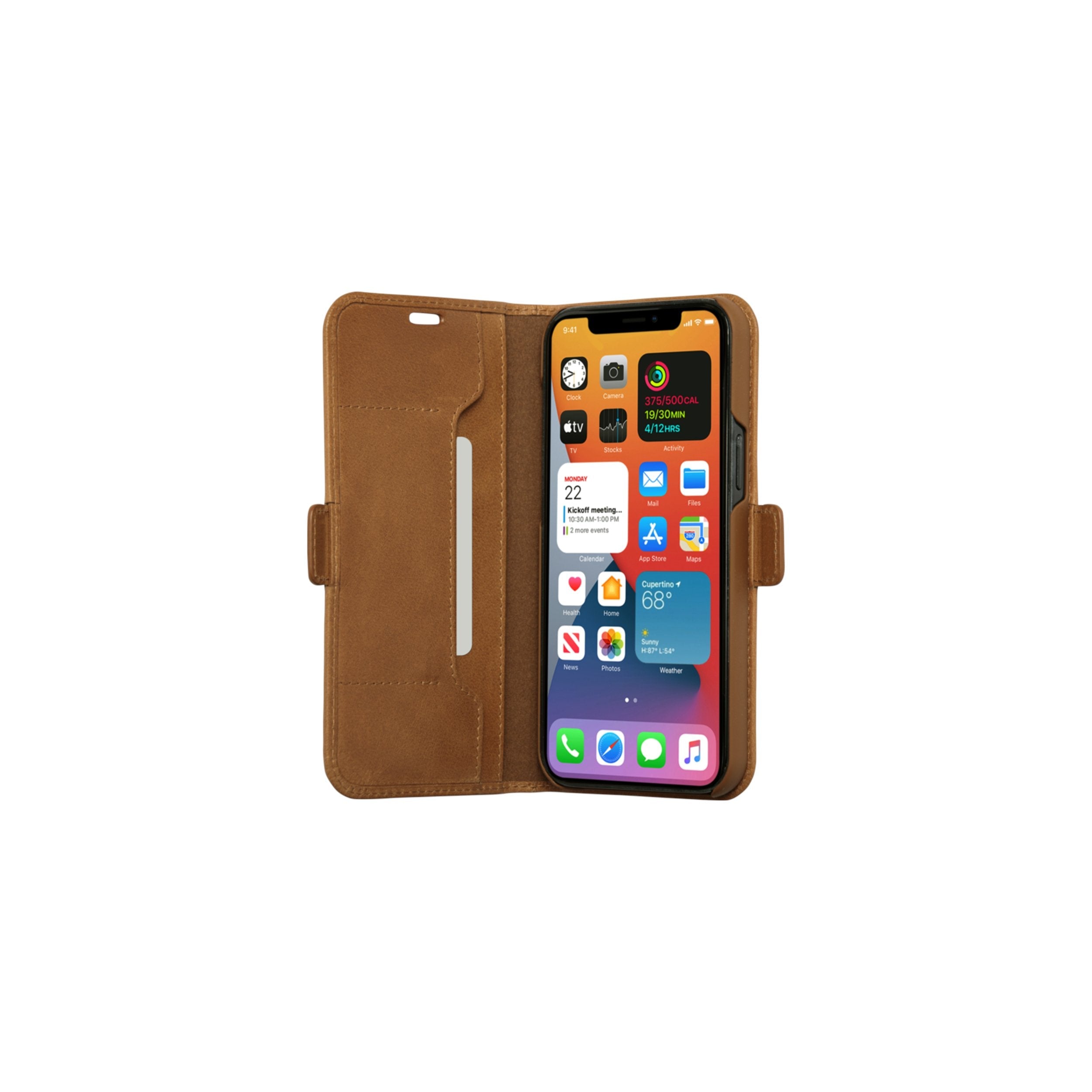 EAN 5711428011732 - dbramante1928 Copenhagen Slim funda para teléfono móvil 15,5 cm (6.1") Funda cartera Marrón imagen 2