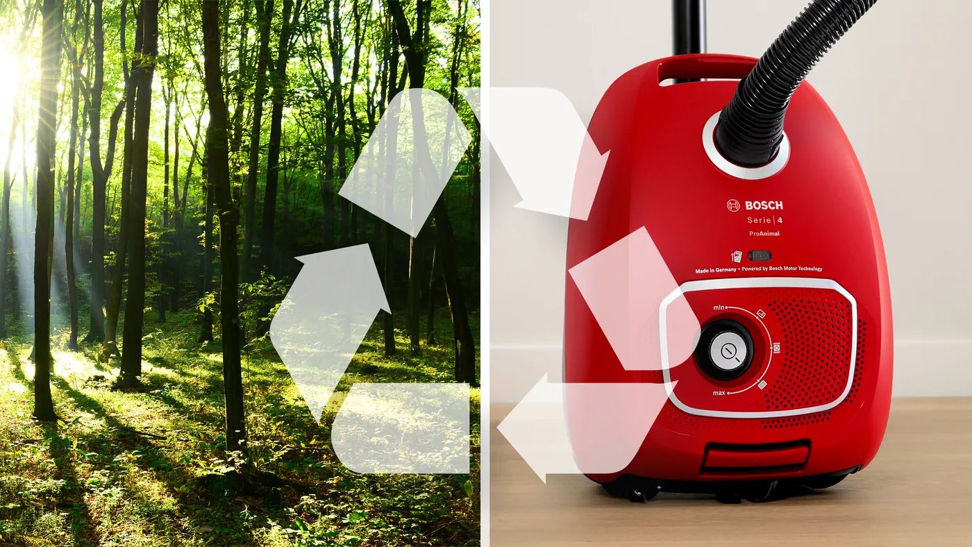 EAN 4242005483983 - Bosch BGB41PET1 aspiradora 4 L Aspiradora cilíndrica Secar 700 W Bolsa para el polvo imagen 11