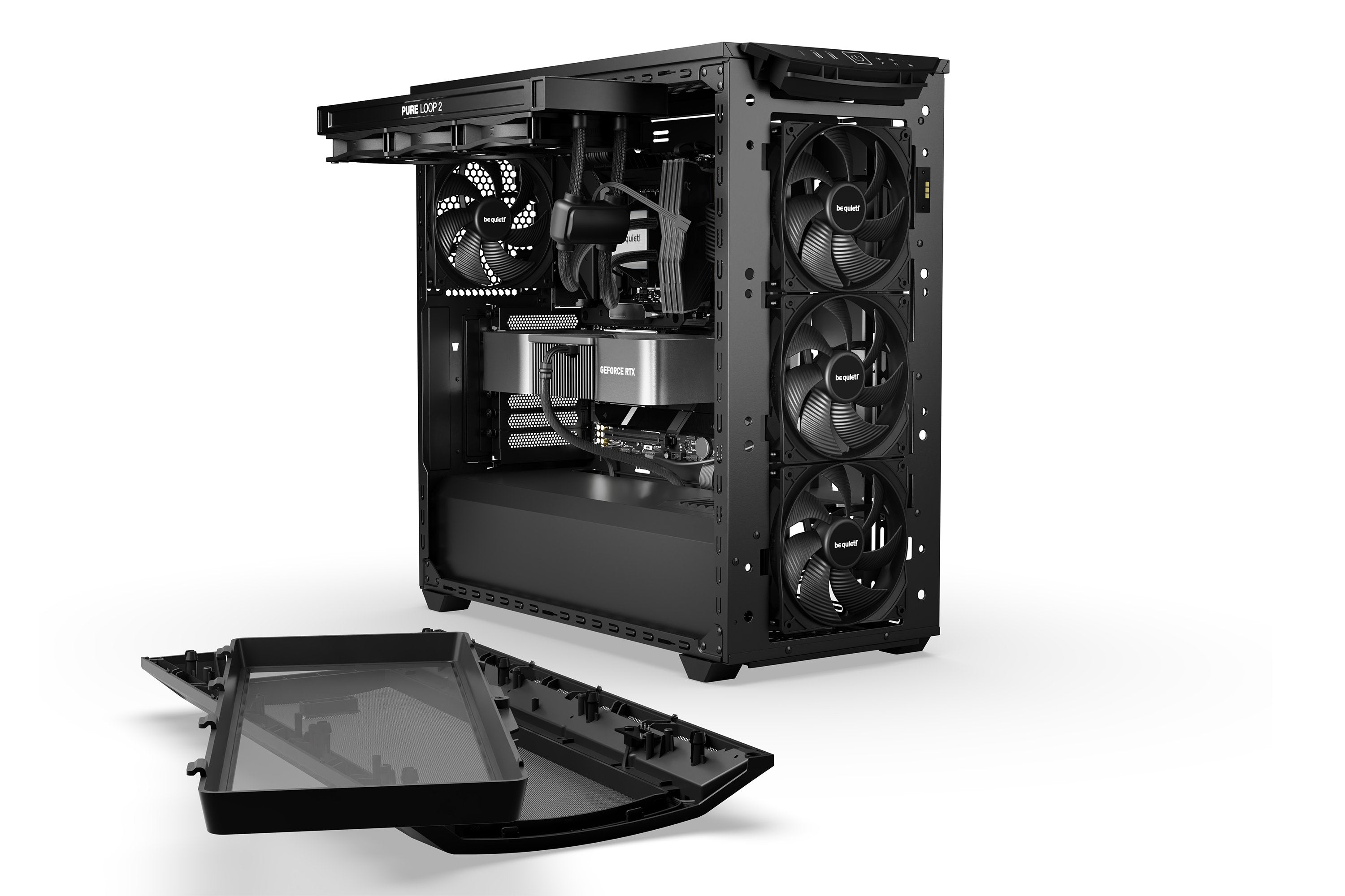 EAN 4260052190616 - be quiet! Shadow Base 800 DX Black Midi Tower Negro imagen 8