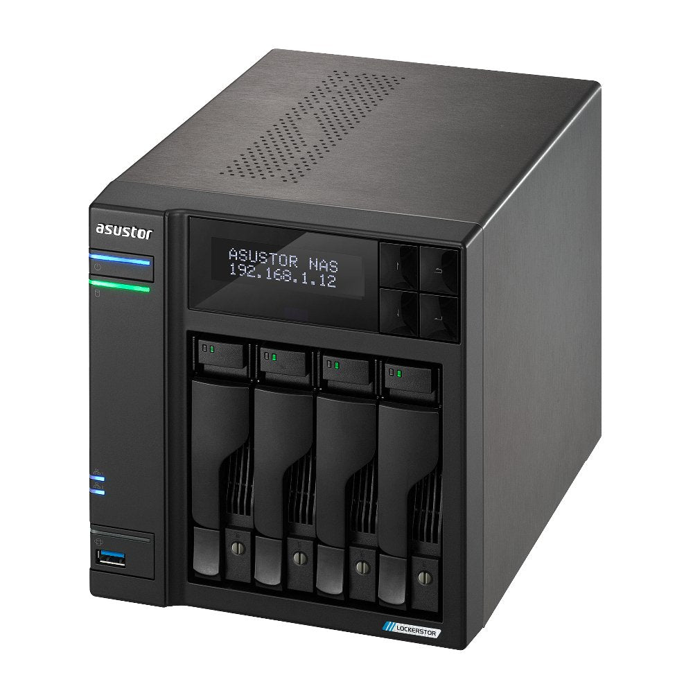 EAN 4710474831746 - Asustor LOCKERSTOR 4 Gen2+ NAS Escritorio Intel® Celeron® N5105 4 GB DDR4 ADM Negro imagen 4