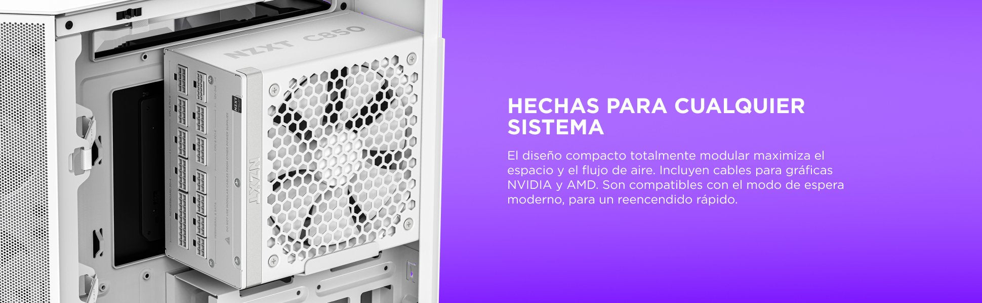 EAN 5056547206349 - NZXT C1000 Gold ATX 3.1 unidad de fuente de alimentación 1000 W 24-pin ATX Blanco imagen 18