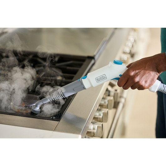 Limpiador Black & Decker Bhsmp2314-Qs A Vapor De Cilindro 1,2 L 2300 W Azul, Blanco