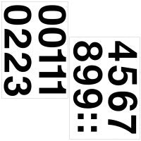 Herma Zahlen 33 Mm 0-9 Wetterfem Folie Negro 2 Bl.