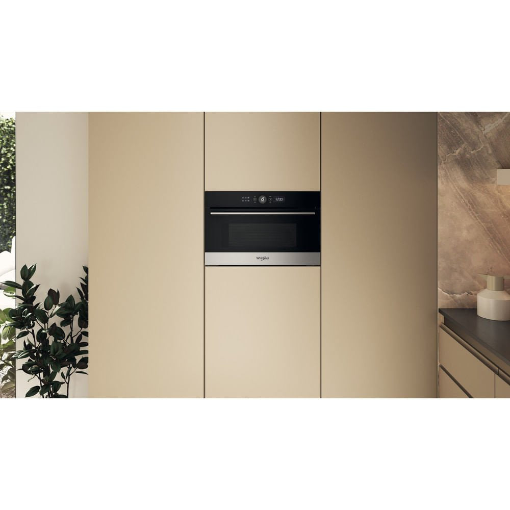 EAN 8003437397271 - Whirlpool WMD54MX Negro, Acero inoxidable Microondas con grill Integrado 31 L 1000 W imagen 4
