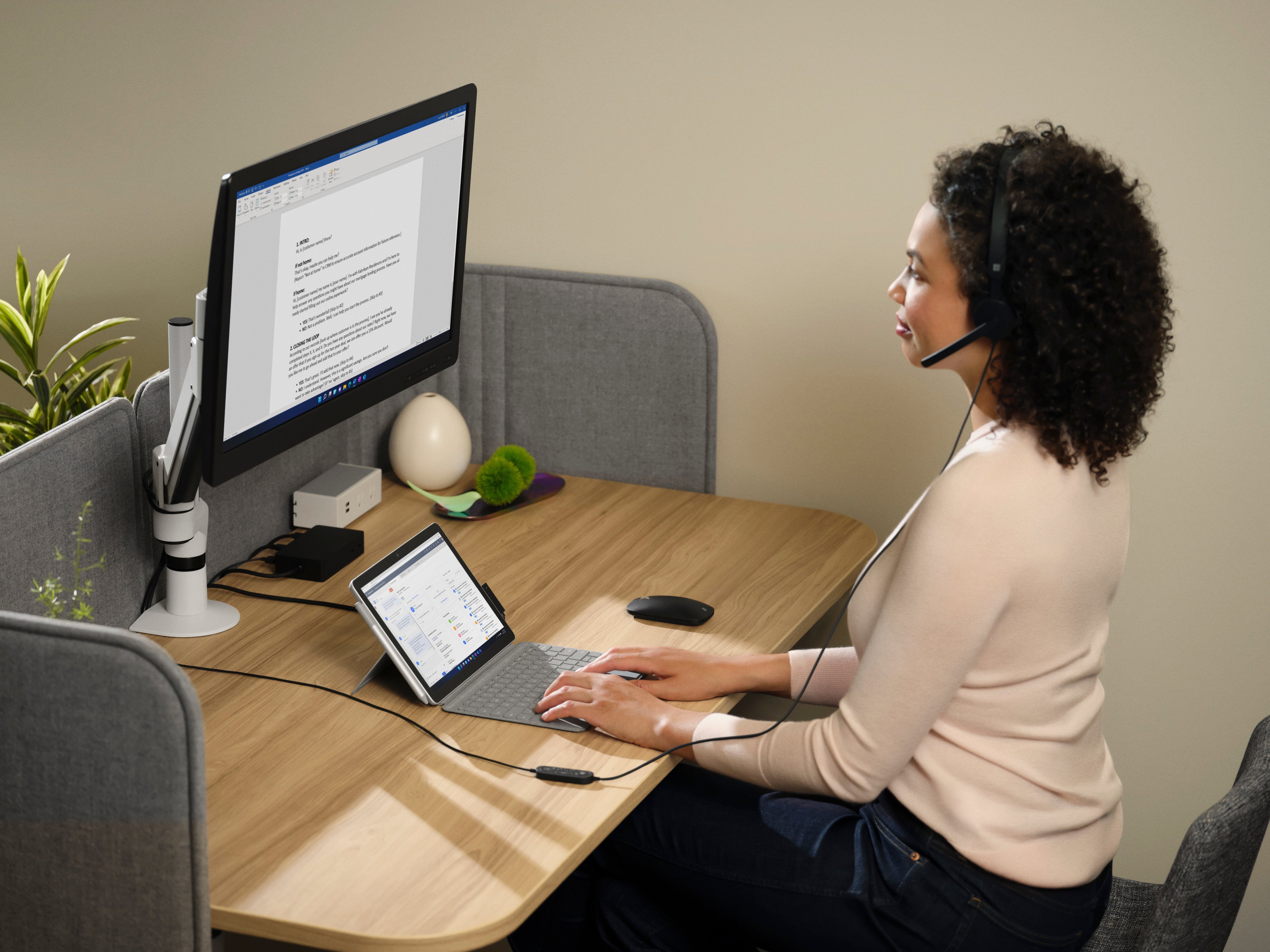 Auriculares Microsoft Modern Usb-C Headset Alámbrico Diadema Oficina/Centro De Llamadas Usb Tipo C Negro