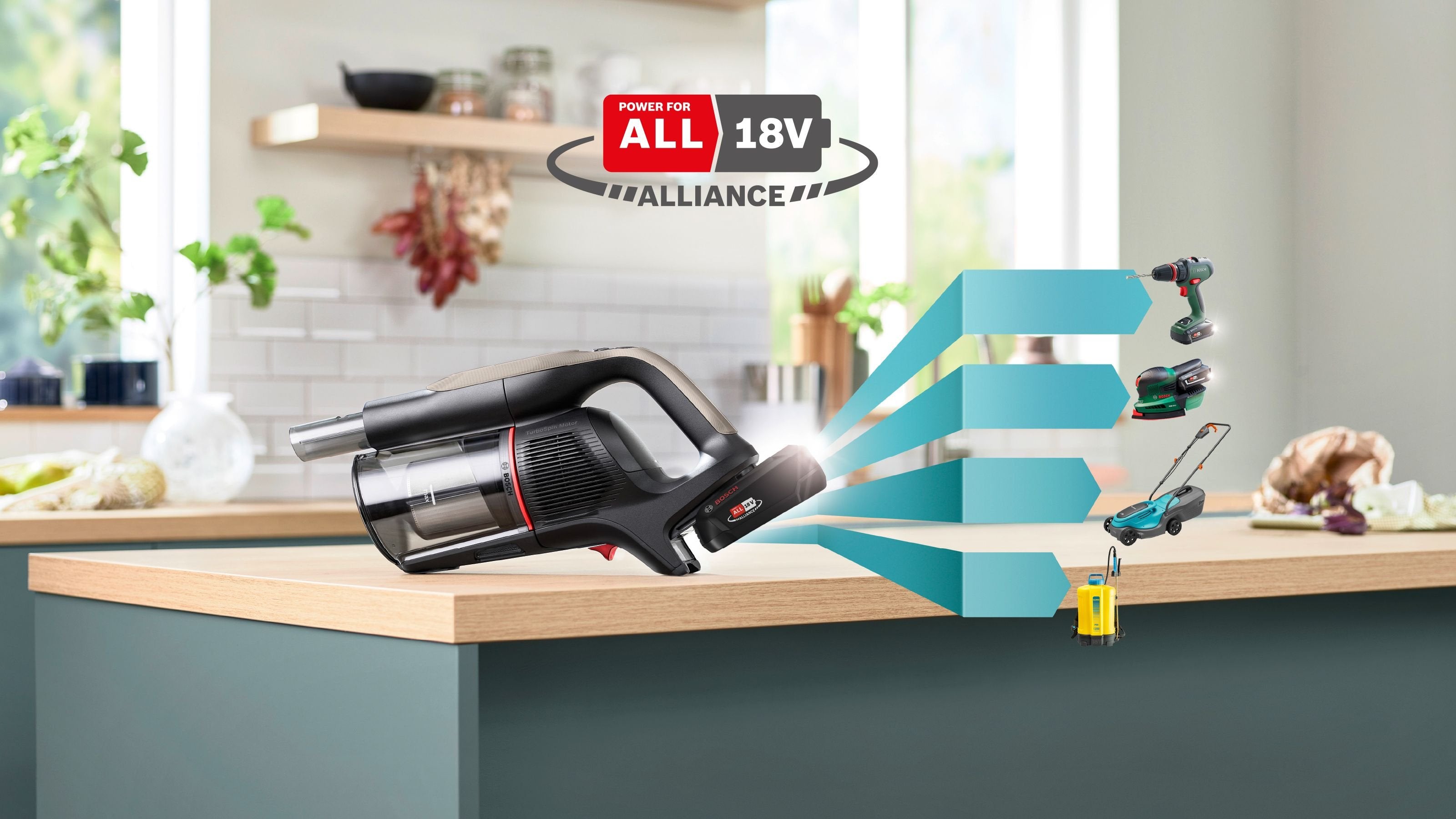 Aspiradora Bosch Bcs931gac De Pie Y Escoba Eléctrica Aspiradora Escoba Batería Secar Hepa Sin Bolsa 0,4 L Grafito 3 Ah
