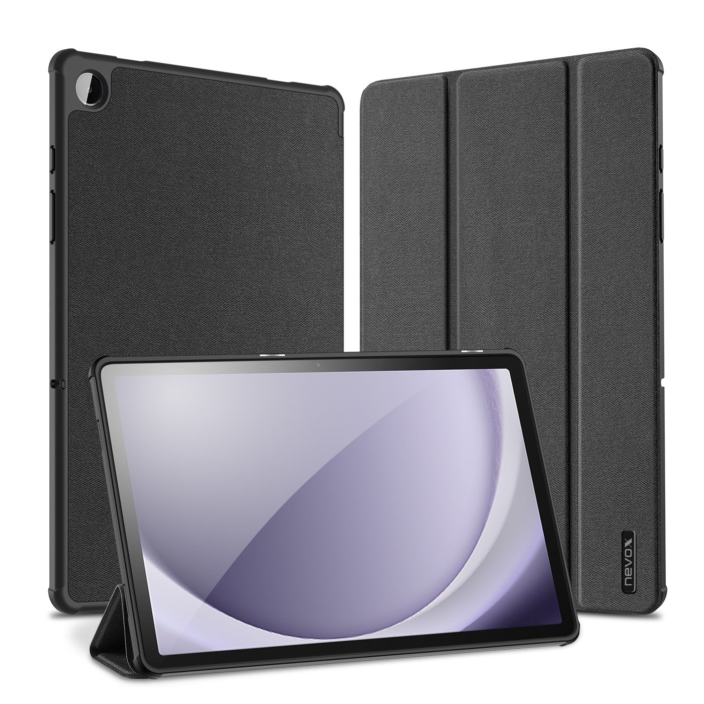Funda Libro Nevox Serie Vario Galaxy Tab A9+ Gris