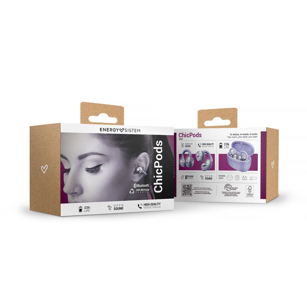 EAN 8432426459650 - Energy Sistem 45965 Auriculares Inalámbrico Clip de oreja Llamadas/Música Bluetooth Blanco imagen 6