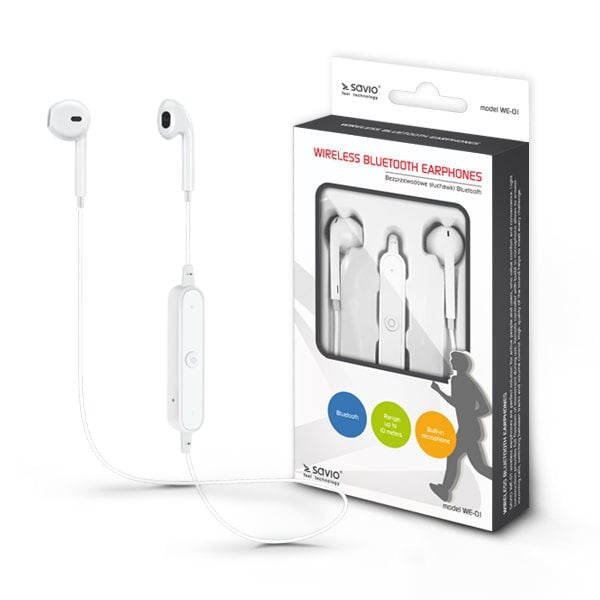 Auriculares Inalámbricos Bluetooth Savio We-01