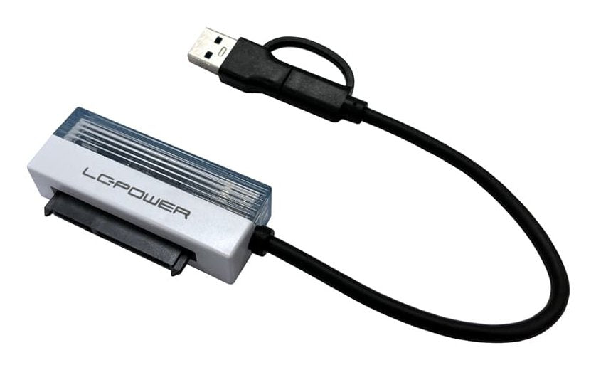 Lc-Power Lc-Ada-Usb-Sata-25 Tarjeta Y Adaptador De Interfaz