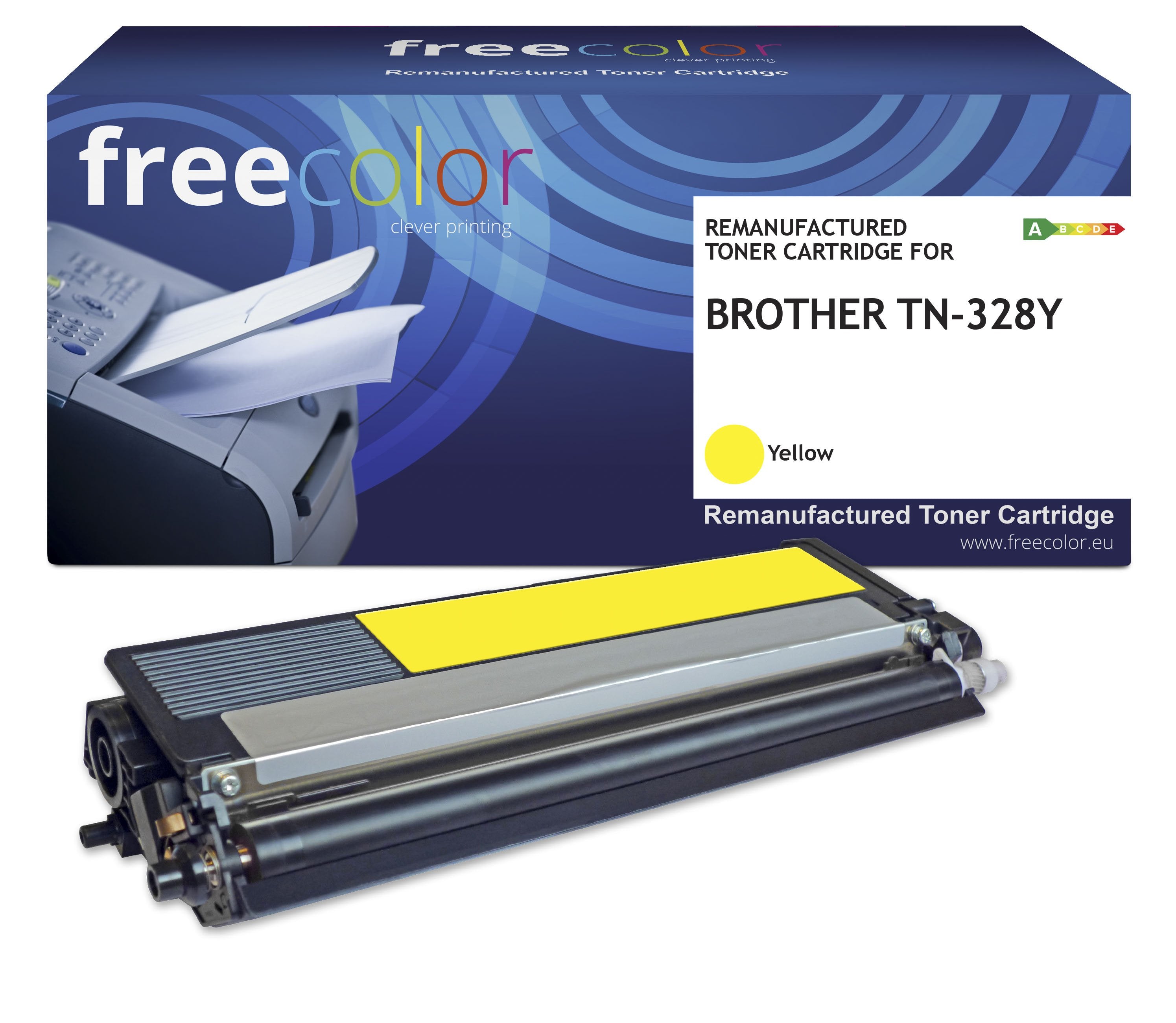 EAN 3112539925970 - Freecolor K15453F7 cartucho de tóner 1 pieza(s) Compatible Amarillo imagen 1