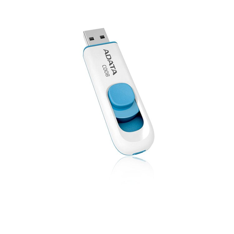 EAN 4718050609642 - ADATA C008 unidad flash USB 16 GB USB tipo A 2.0 Azul, Blanco imagen 1