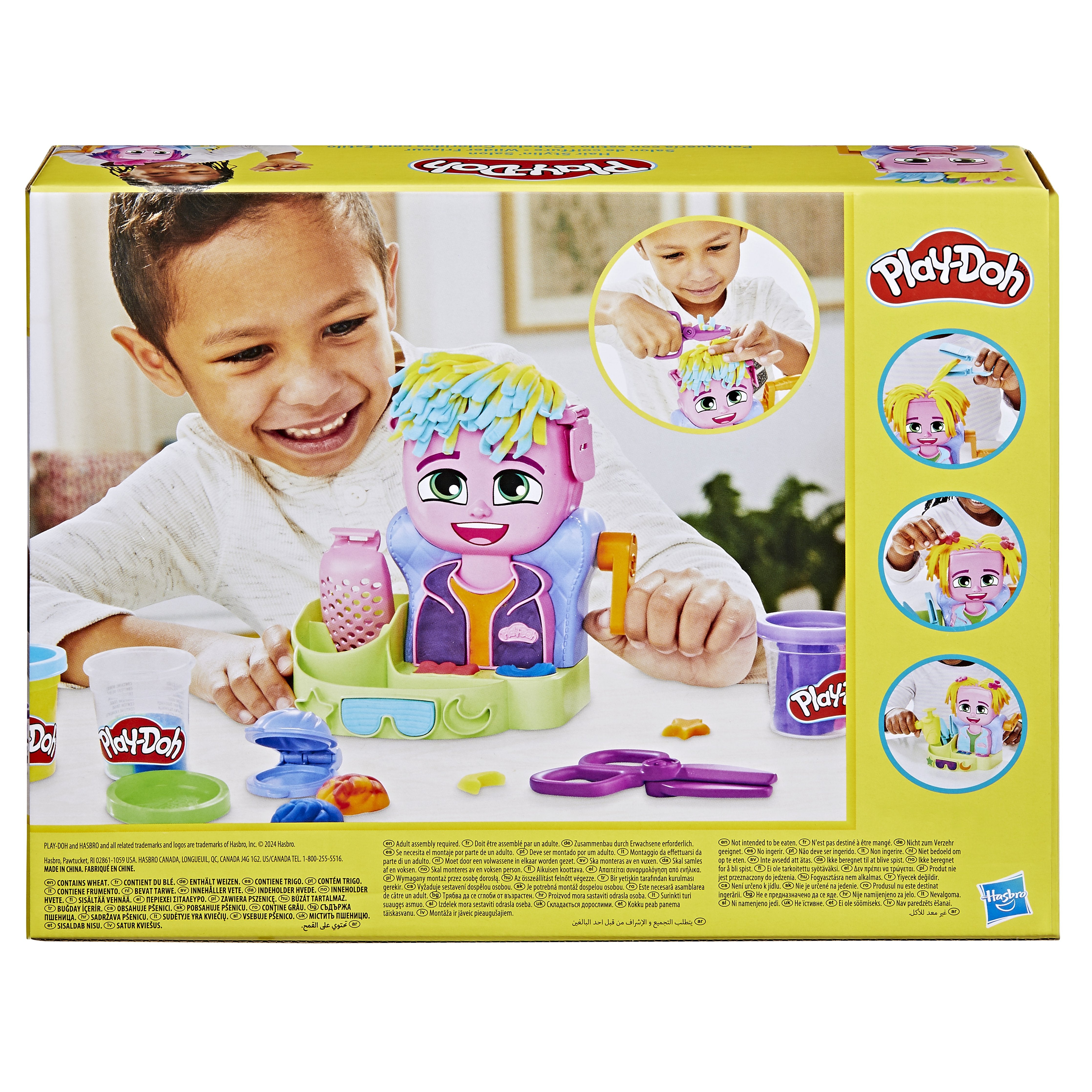 Hasbro Play-Doh Peluquería Salvaje, Amasando F88075l0