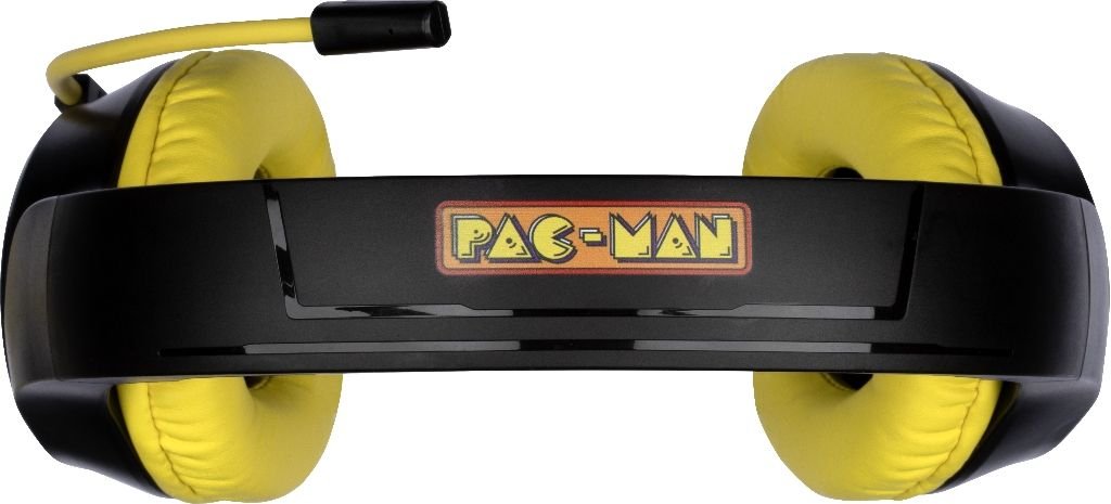 Auriculares Konix Pacman Usb Tipo A Negro, Amarillo